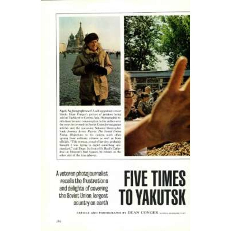 National Geographic Magazine Aug 1977, Air-Safety, W Germany Soviet Union India