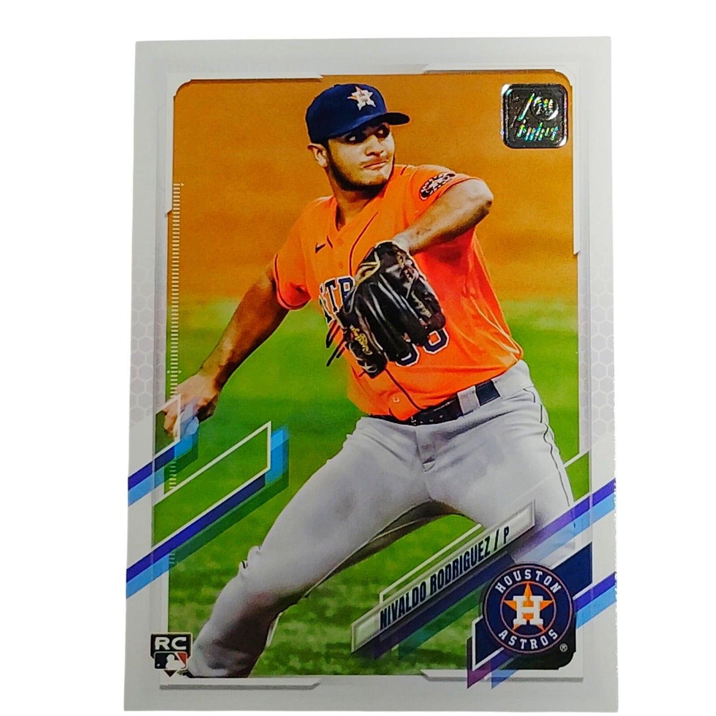 2021 Topps Update Nivaldo Rodriguez RC Houston Astros Pitcher Card #US107 VG/EX