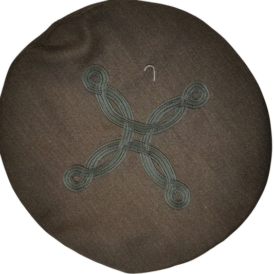 USMC Officer Service Cap Cover – Size 6-7/8, Green, USMC Material Serial 215, LN