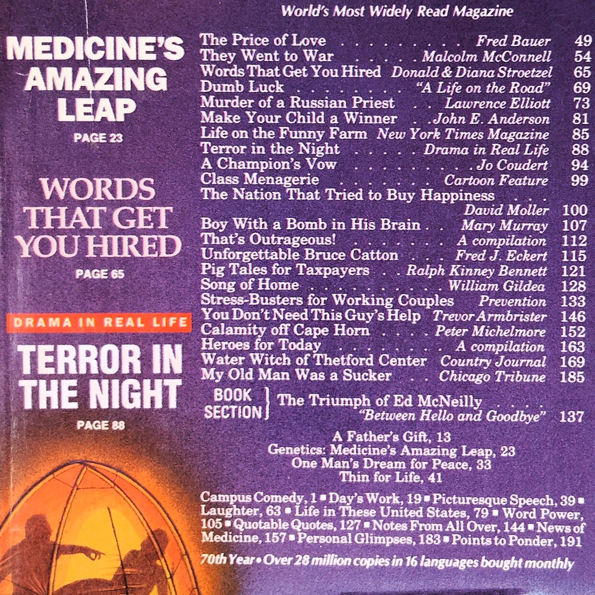 Reader's Digest September 1991 Back Issue Murder of a Russian Priest