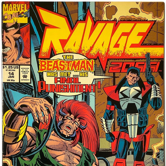Marvel's Ravage 2099 #14, Clouds of Doom, Jan 1994, VF/NM 9.0