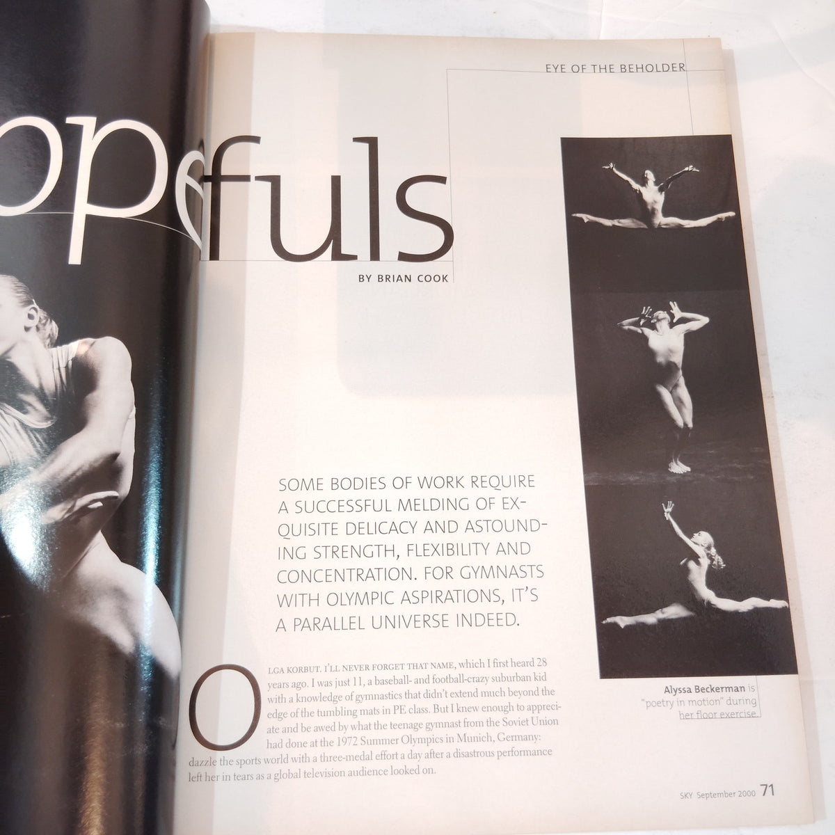 Delta Sky Magazine - September 2000 - Keanu Reeves, Bostonians, Olympics