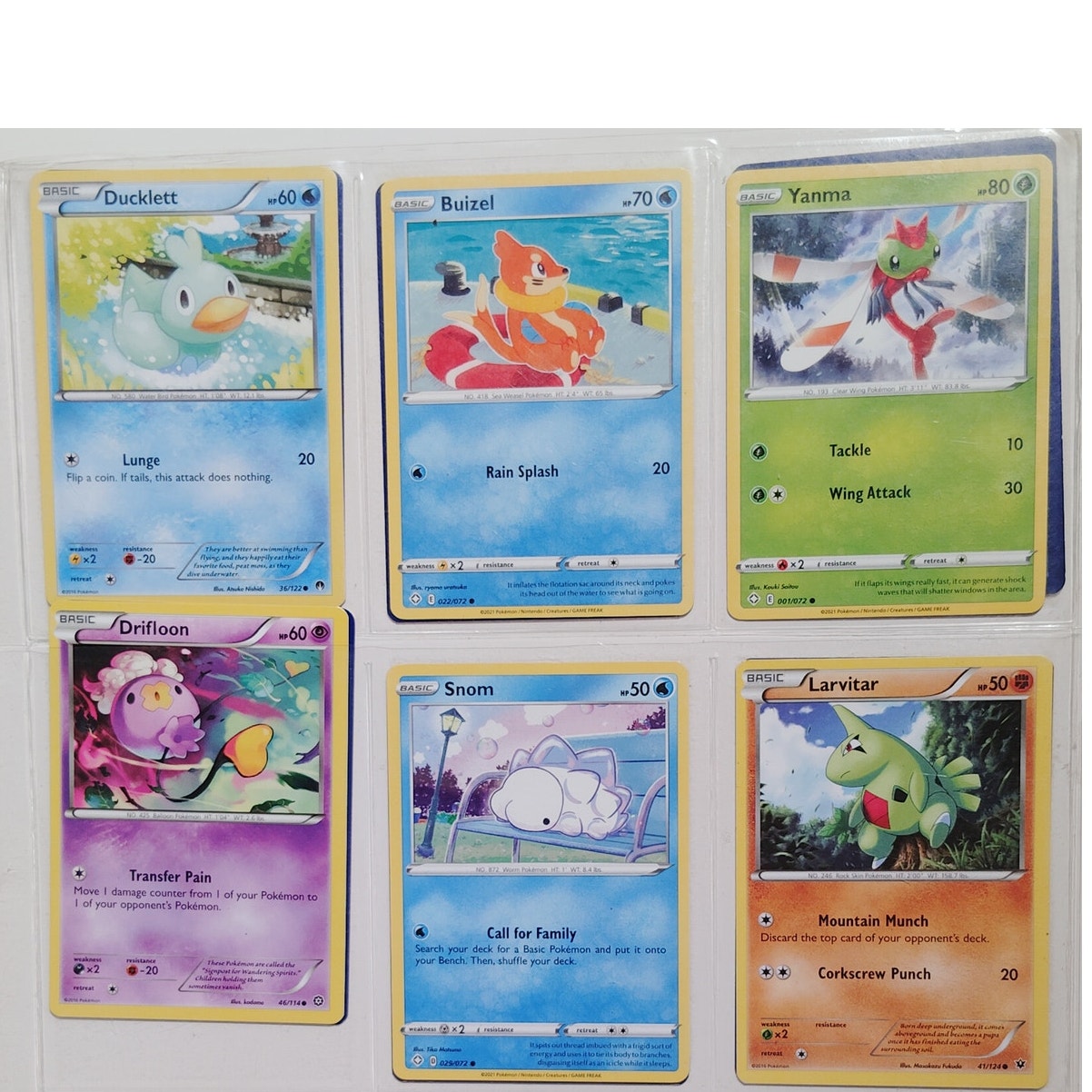 18 Random Pokémon Cards Pictured, Actual Photos Provided