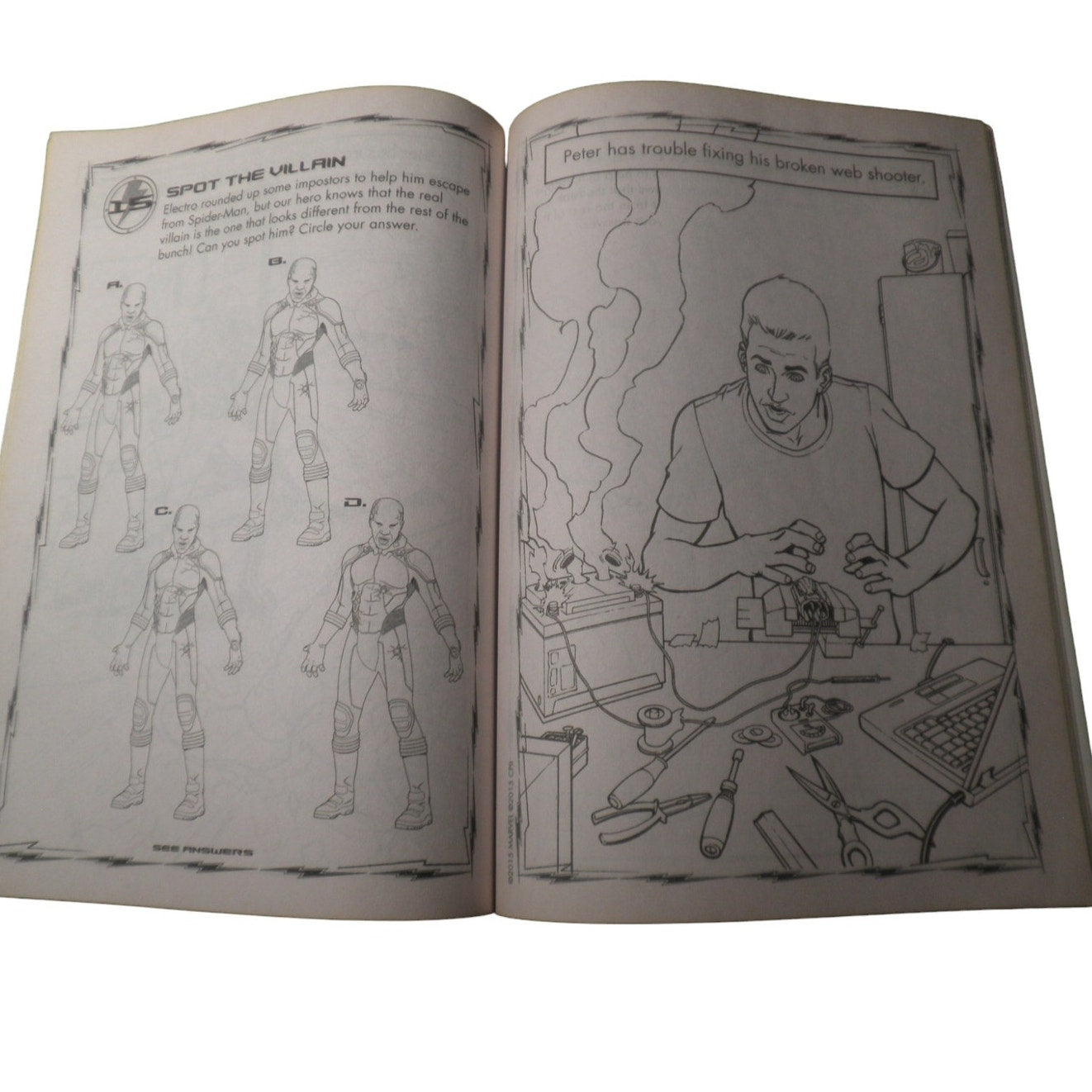 Kappa Publication 48860 The Amazing Spider-Man 2 Color & Activity Book, 1/2015