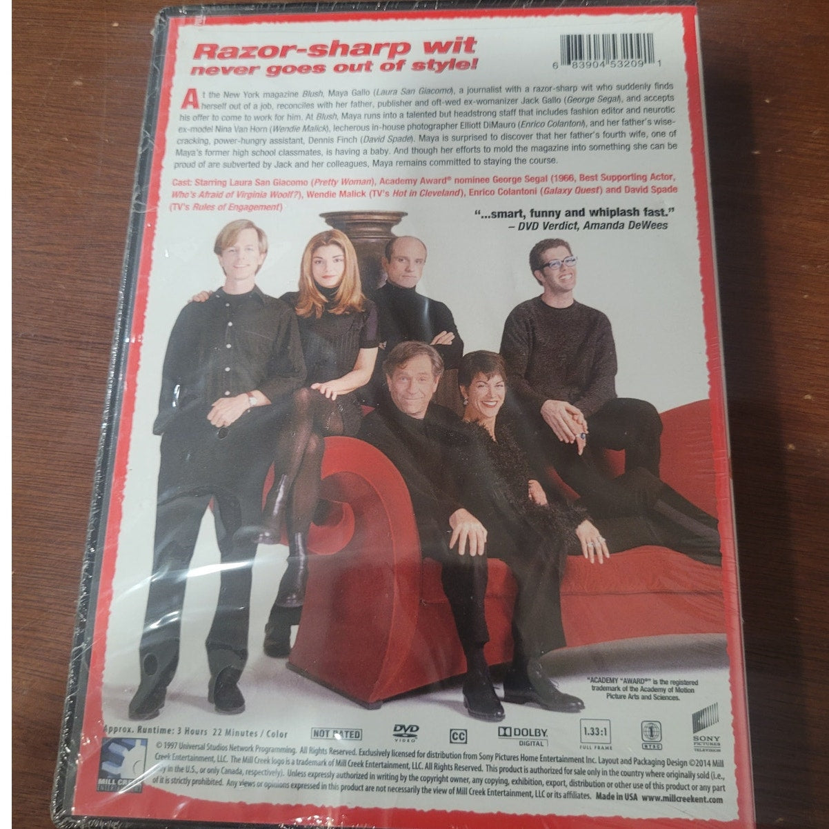 Just Shoot Me - Season 1, DVD, David Spade George Segal Laura San Giacomo