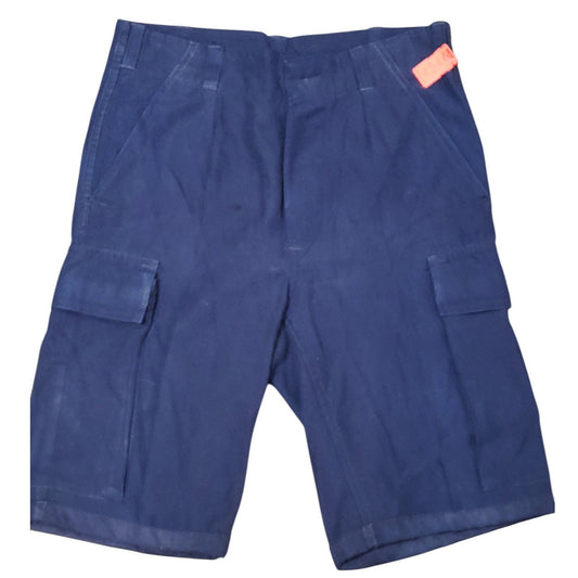 German Military Surplus Shorts – Blue, Size 180/190-8415/12 (U.S. 30"W), H. Winnen GmbH, 1985 Issue