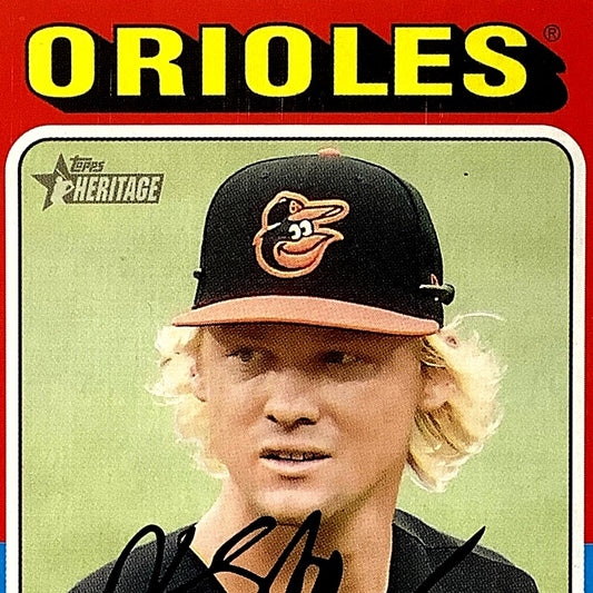 2024 Topps Heritage - Kyle Stowers, Baltimore Orioles OF, Card #272, NM+