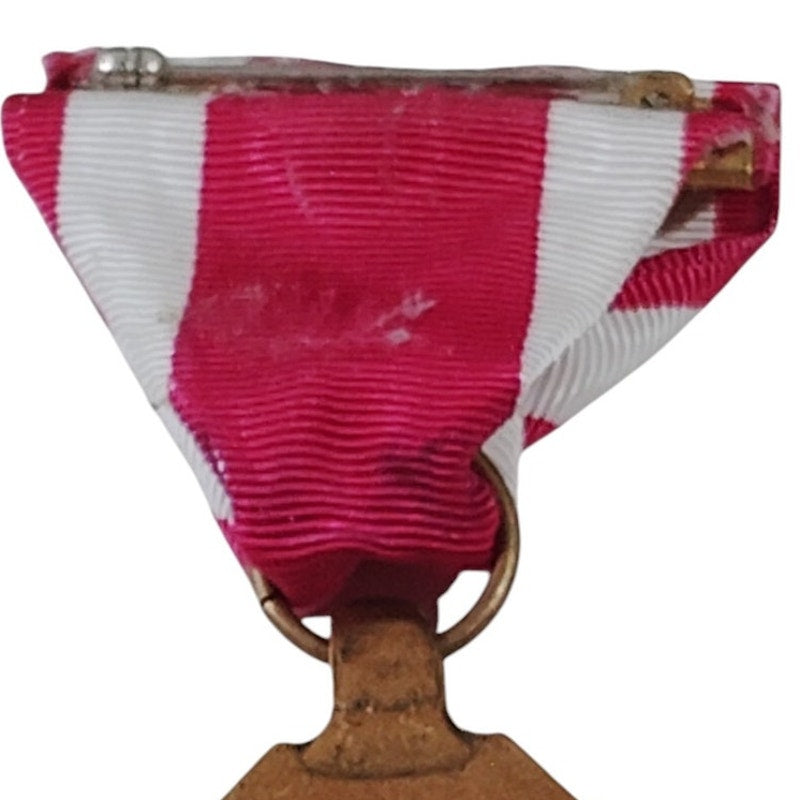 U.S.A. Meritorious Service Medal Pinback, 1-9/16"D x 3-1/4"H Overall