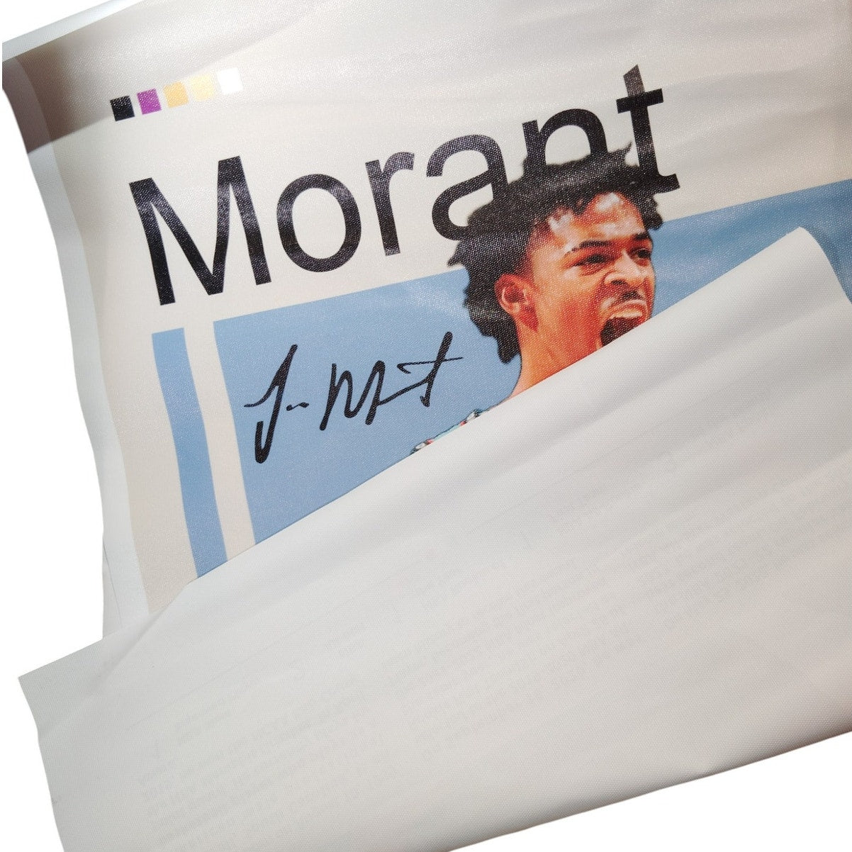 16x24" Ja Morant Memphis Grizzlies Canvas Print Poster – Basketball Wall Art (Unframed)