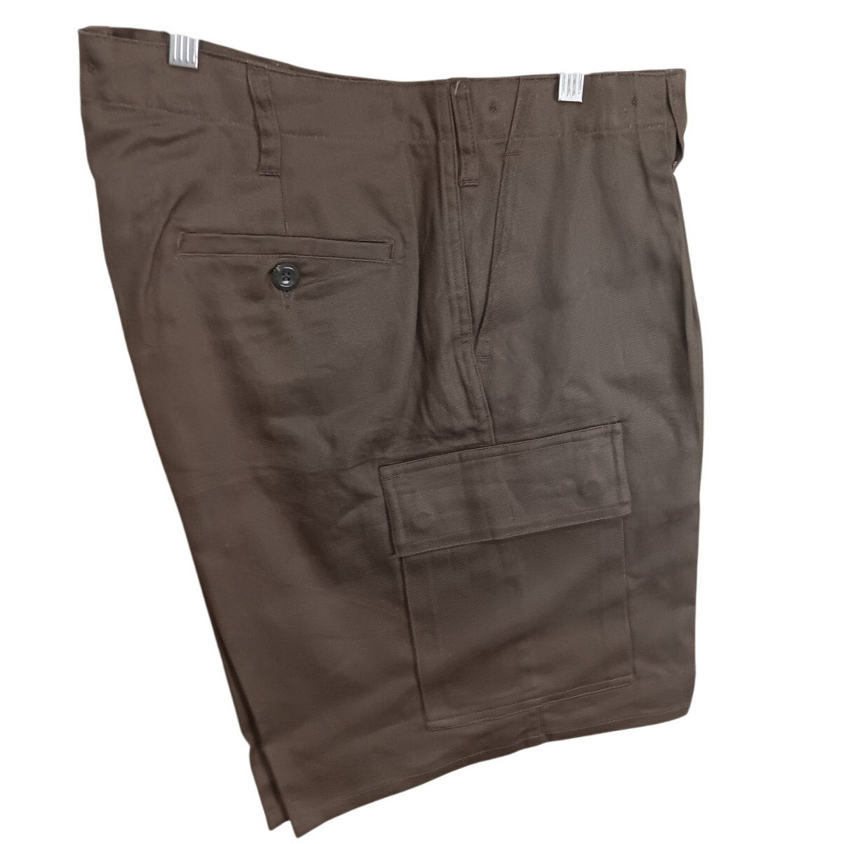 German Military Moleskin Shorts - Olive Drab - Size 35"W - NSN 8415-12-155-9088