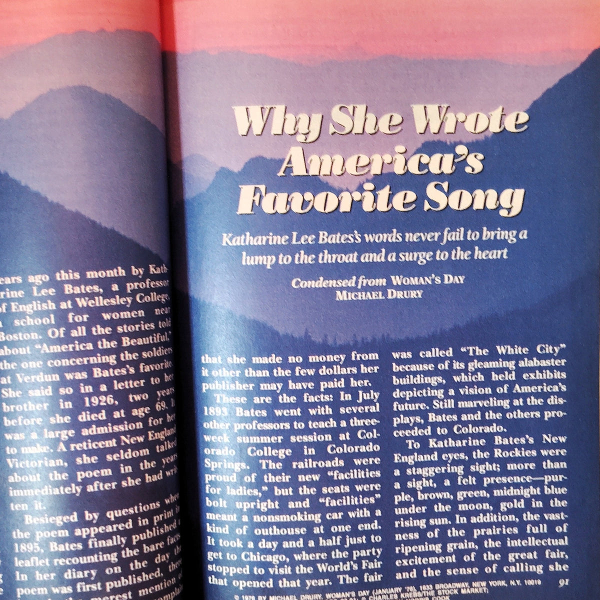Vintage Reader's Digest Magazine July 1993 - America's Favorite Song, Russia
