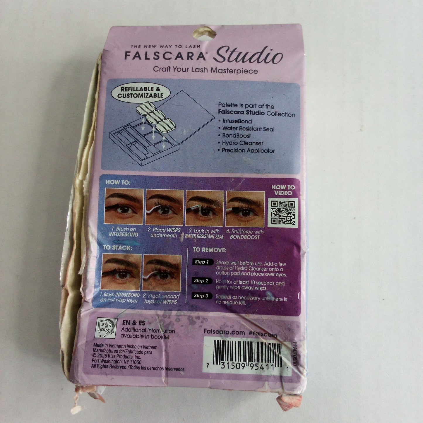 KISS Falscara Lash Extension Palette – Dark Chocolate Light – 18ct