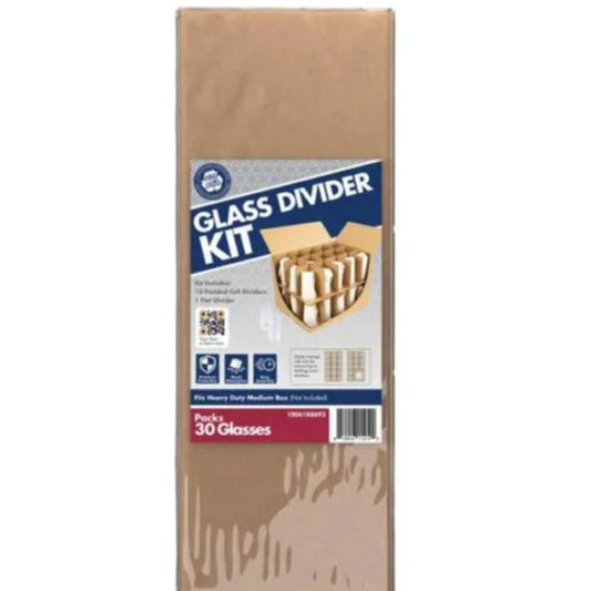 Pratt Retail Specialties Glass Divider Moving Kit (30 Glasses).