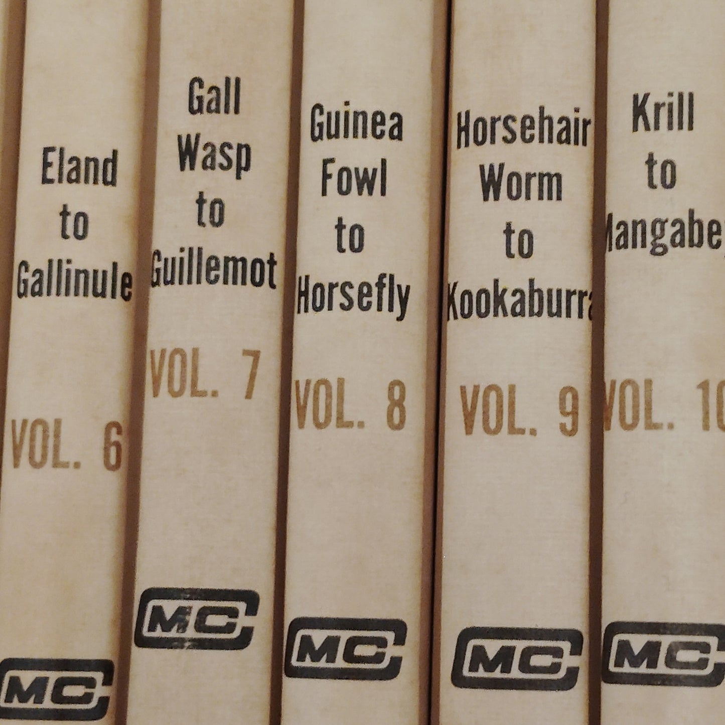 1970 International Wildlife Encyclopedia 20‑Volume Set Burton Vintage Estate
