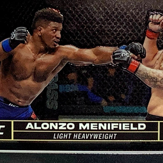 Alonzo Menifield, UFC Light Heavyweight, Card 168, 2024 Topps Chrome UFC, NM+