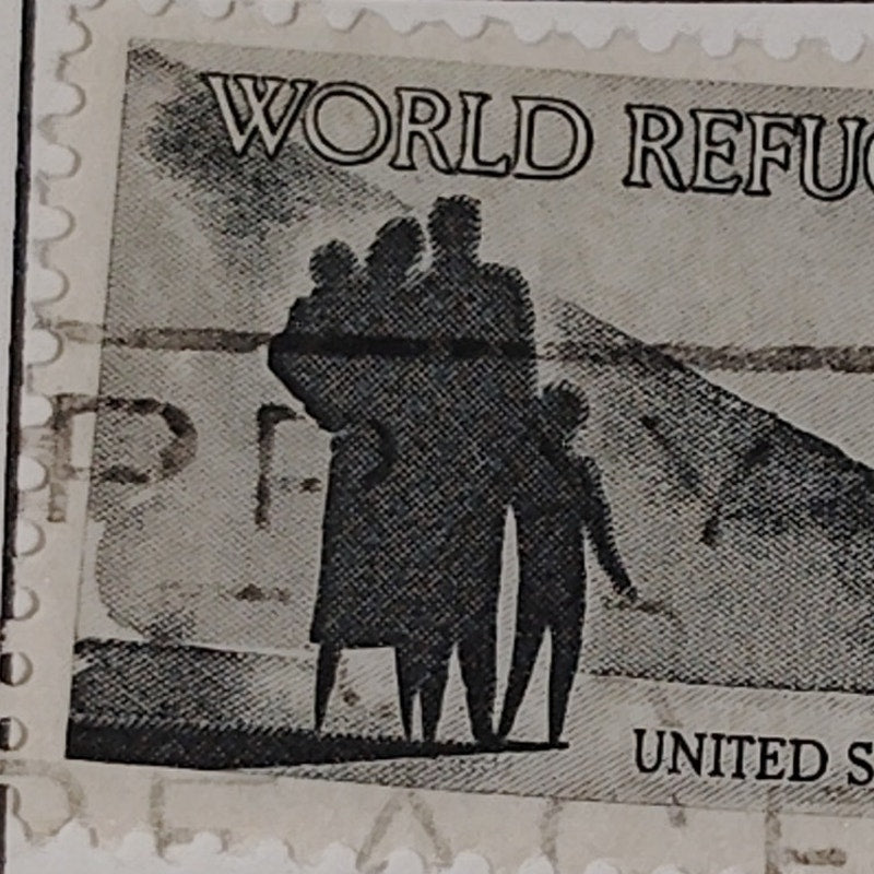 1960 Scott #1147 – 4¢ World Refugee Year / United Nations Solidarity – Canceled