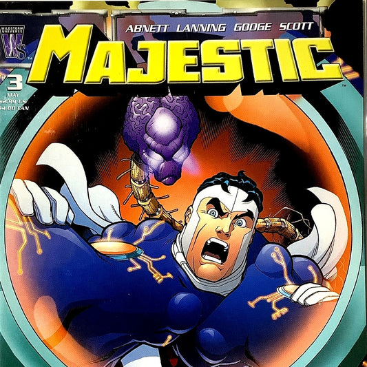 Majestic #3, May 2005,  DC/Wildstorm NM 9.4,