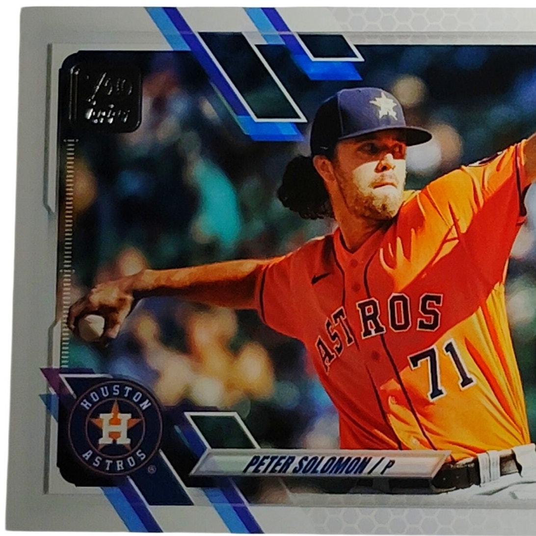 2021 Topps Update Peter Solomon RC Houston Astros P Card #US109 VG/EX