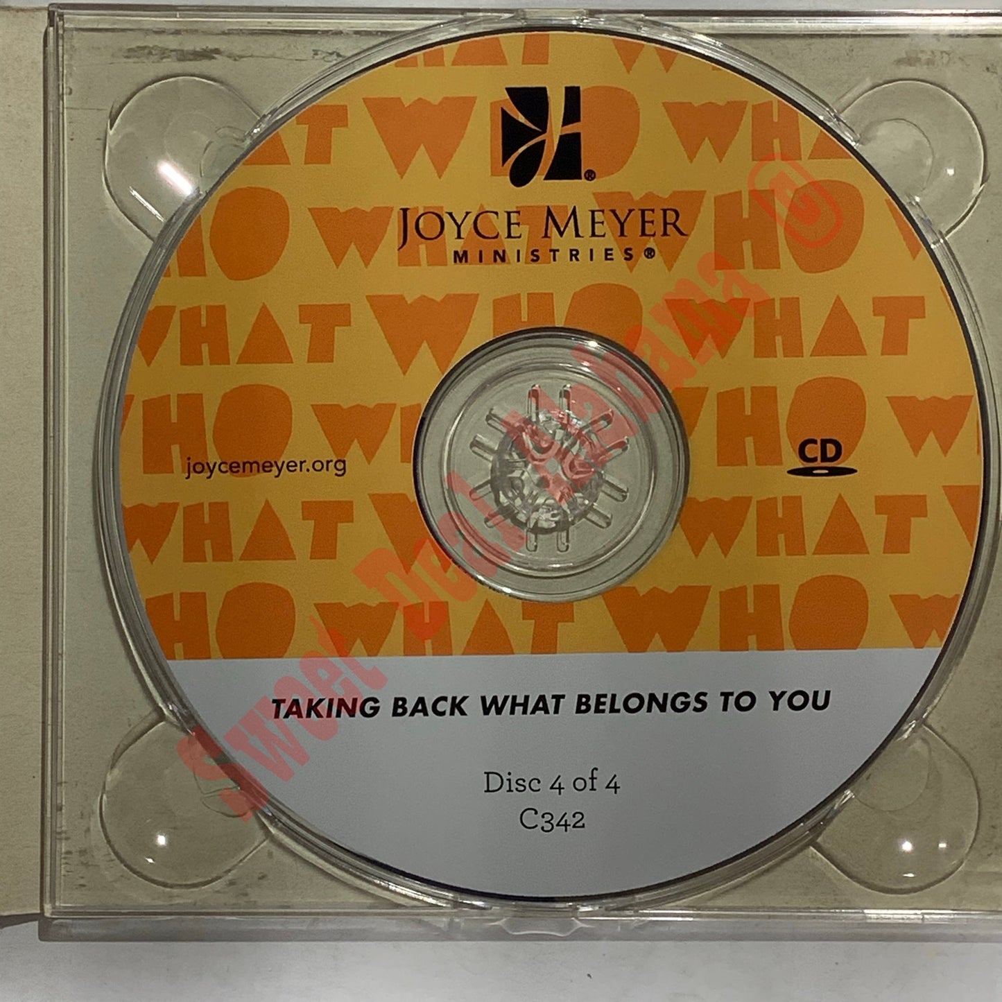 In Christ Who You Are & What You Have, 4-CDs, Joyce Meyer, Religion Spirituality