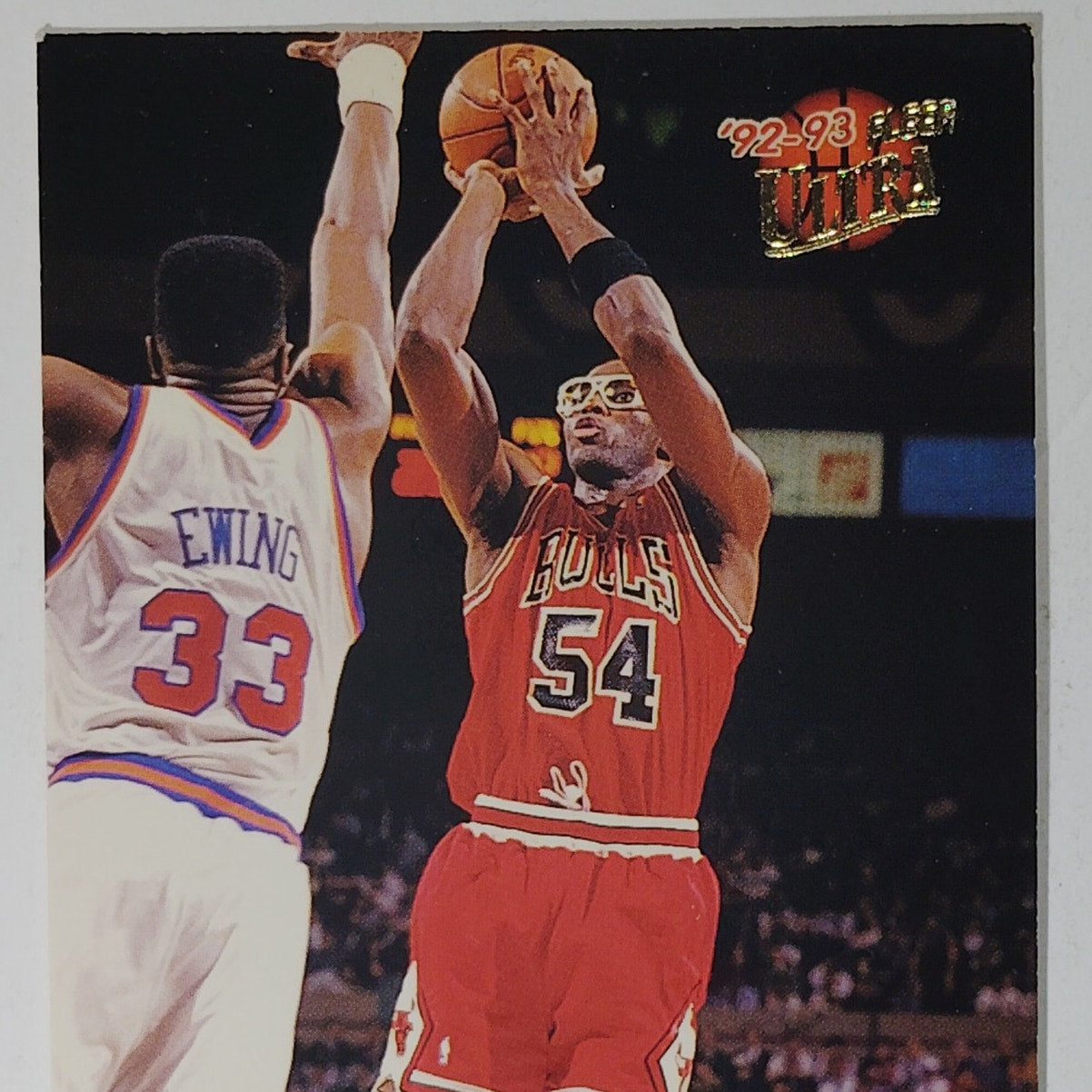 1992-93 Ultra Horace Grant Card No. 26 – Bulls – Forward – VG/EX