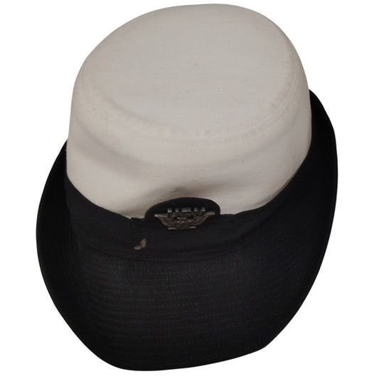 VTG 1986 US Navy Enlisted Women’s Dress Service Cap 22‑1/2 w/ Extra White Cover
