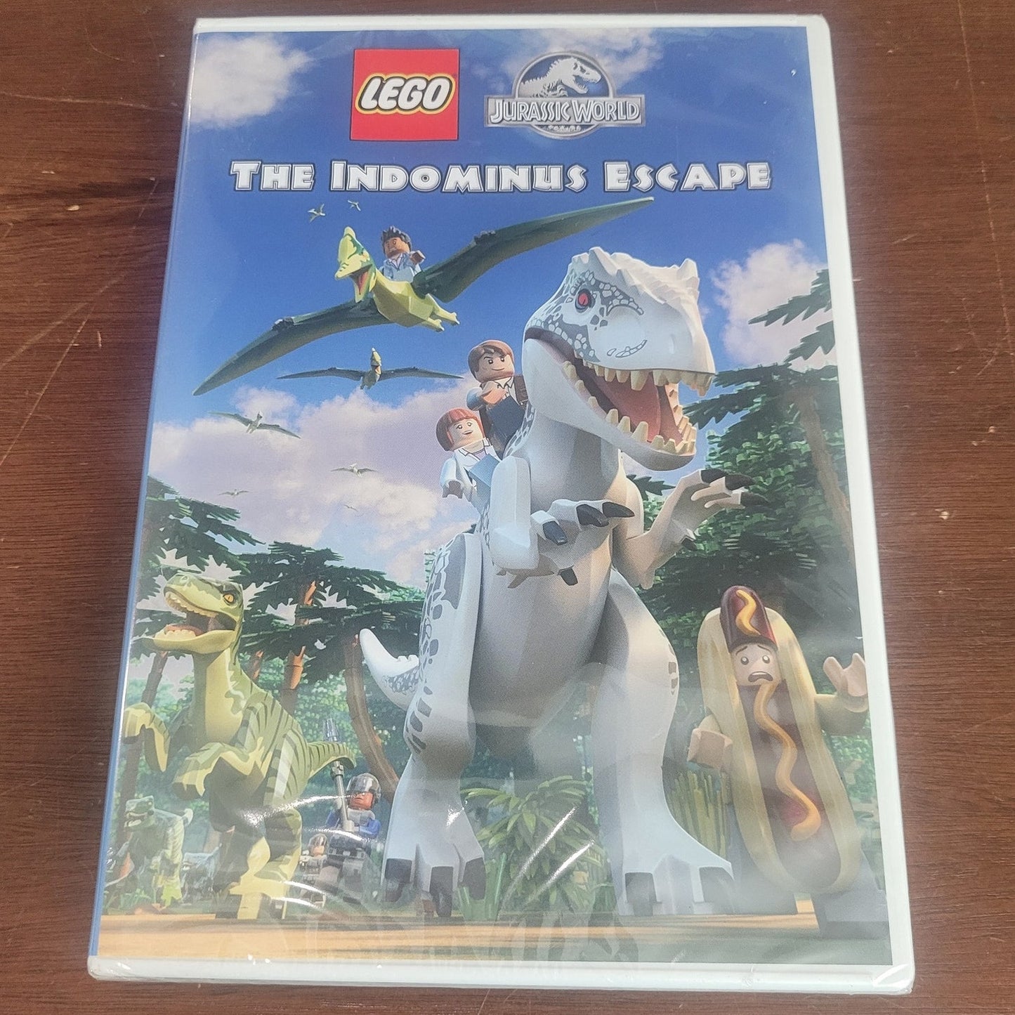 LEGO Jurassic World: The Indominus Escape (DVD) Animated Adventure by Universal