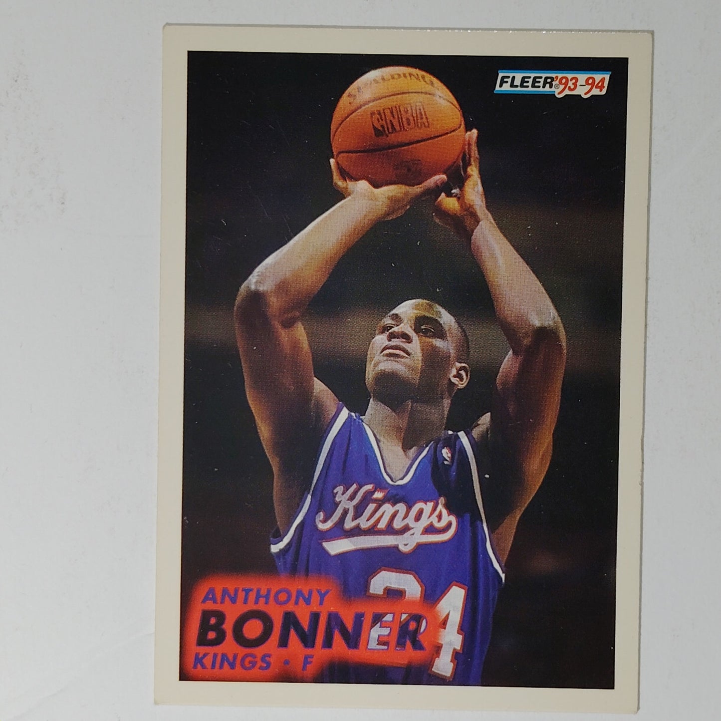 1993–94 Fleer Anthony Bonner #181 – Sacramento Kings – Forward – NBA Card