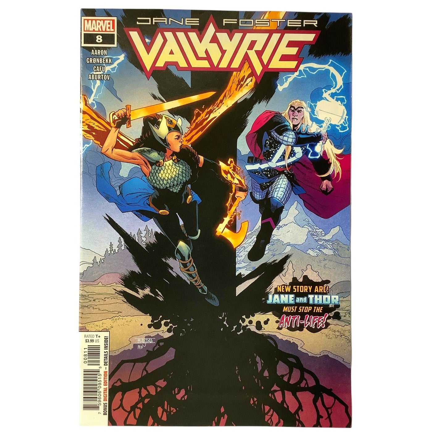Marvel's Valkyrie Jane Foster #8, Apr 2020, NM 9.4