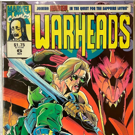 Marvel's Warheads #6, Nov 1992, VF/NM 9.0 Marvel Comics UK Ltd.