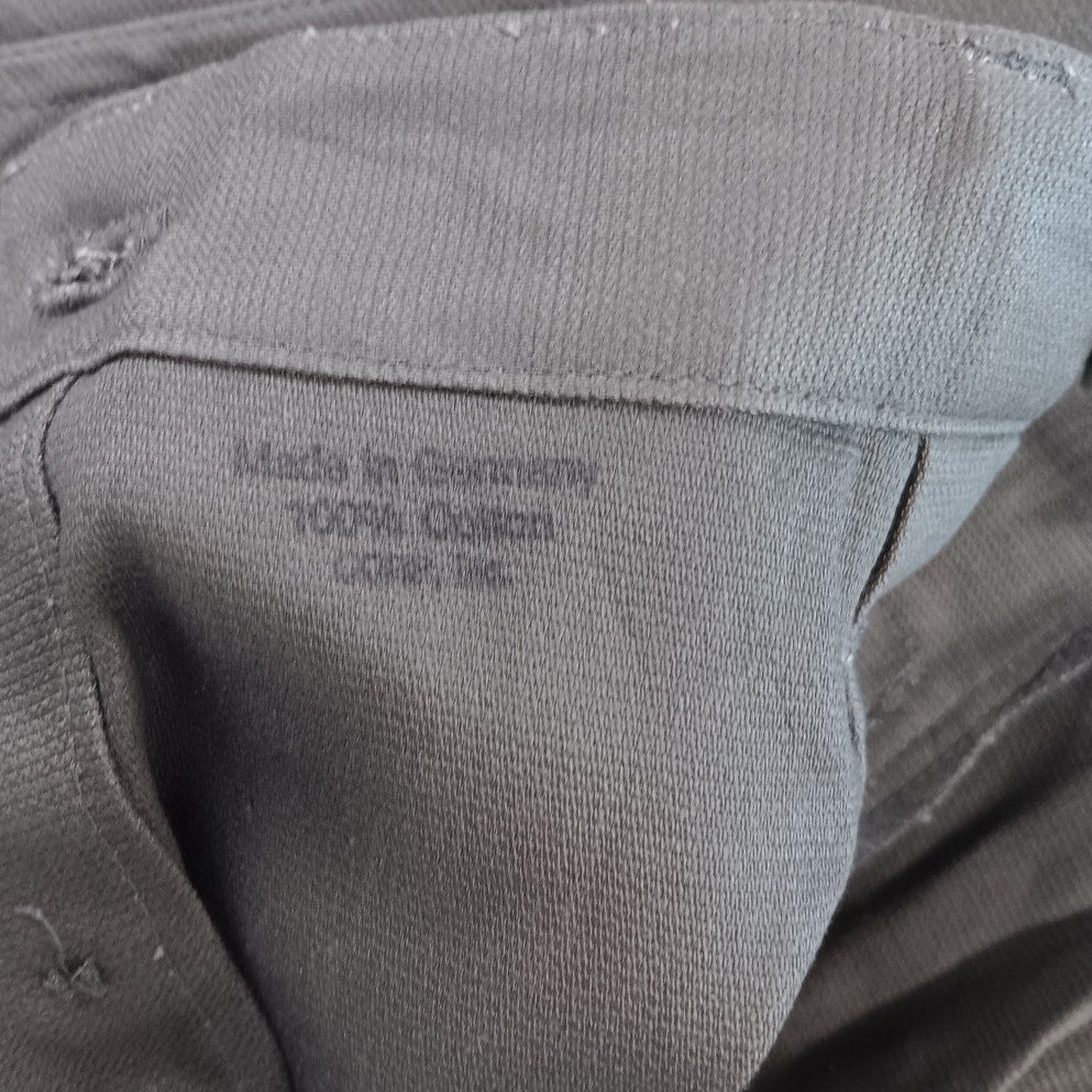 German Military Moleskin Shorts - NSN 8415-12-155-9088 - Olive Drab - Size 38