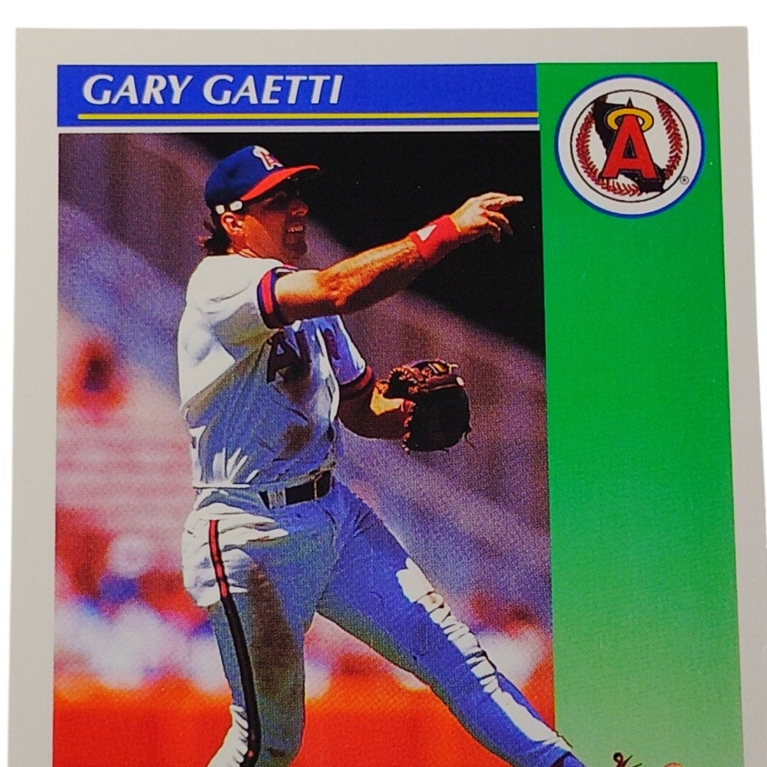 1992 Score Gary Gaetti #39 California Angels Third Baseman MLB Baseball NM