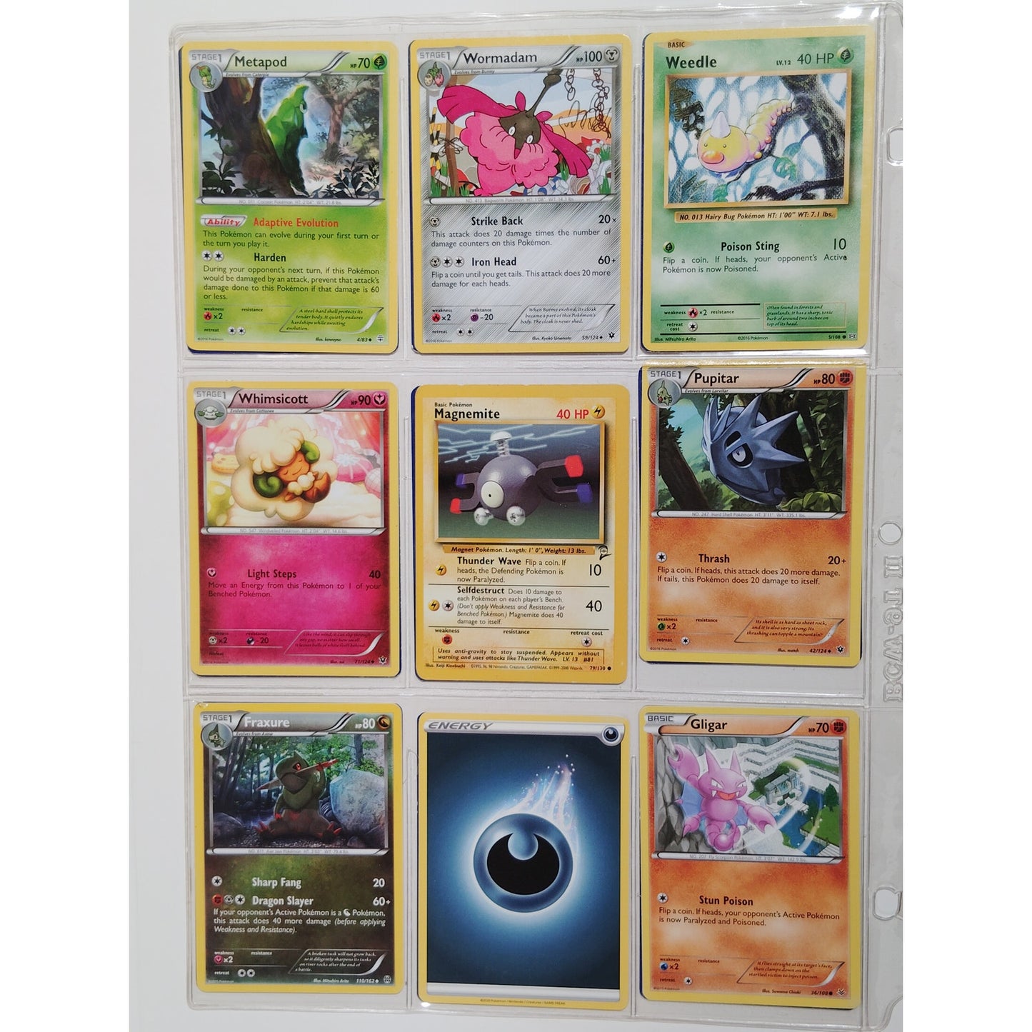 18 Random Pokémon Cards Pictured, Actual Photos Provided