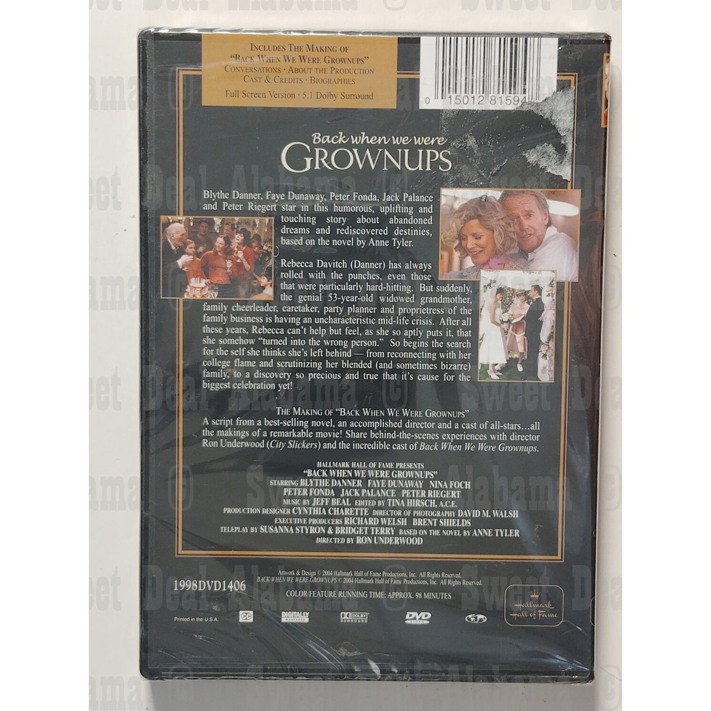 Back When We Were Grownups – Hallmark HOF Gold Crown Collector’s Edition (1998)