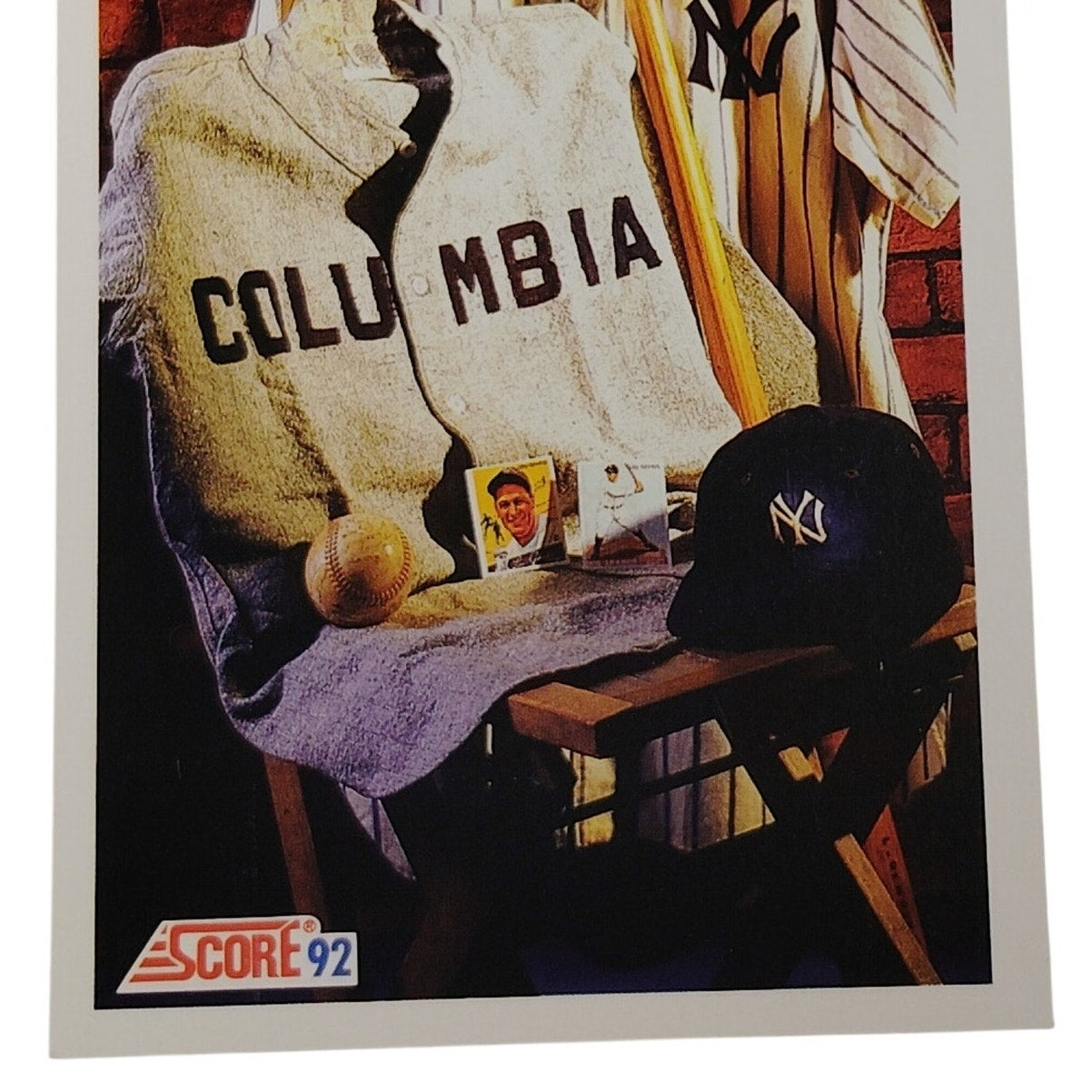 1992 Score Lou Gehrig #881 New York Yankees MLB Baseball Card NM