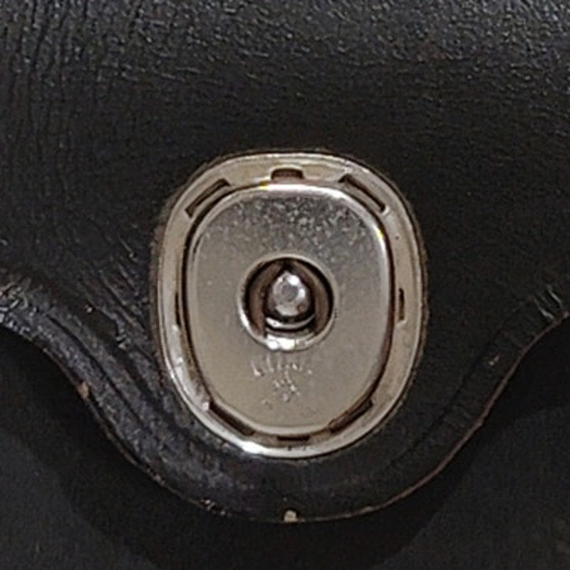 US Military Issue, 1969 BOLEN LEA. PRODUCTS Ammo Black Leather Belt Attached Pouch, 5x3x1", LN Cond.