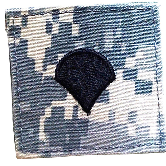 Specialist E-4 Cap Device, ACU Digital Camo, 2x2, Hook (-n-Loop) Back