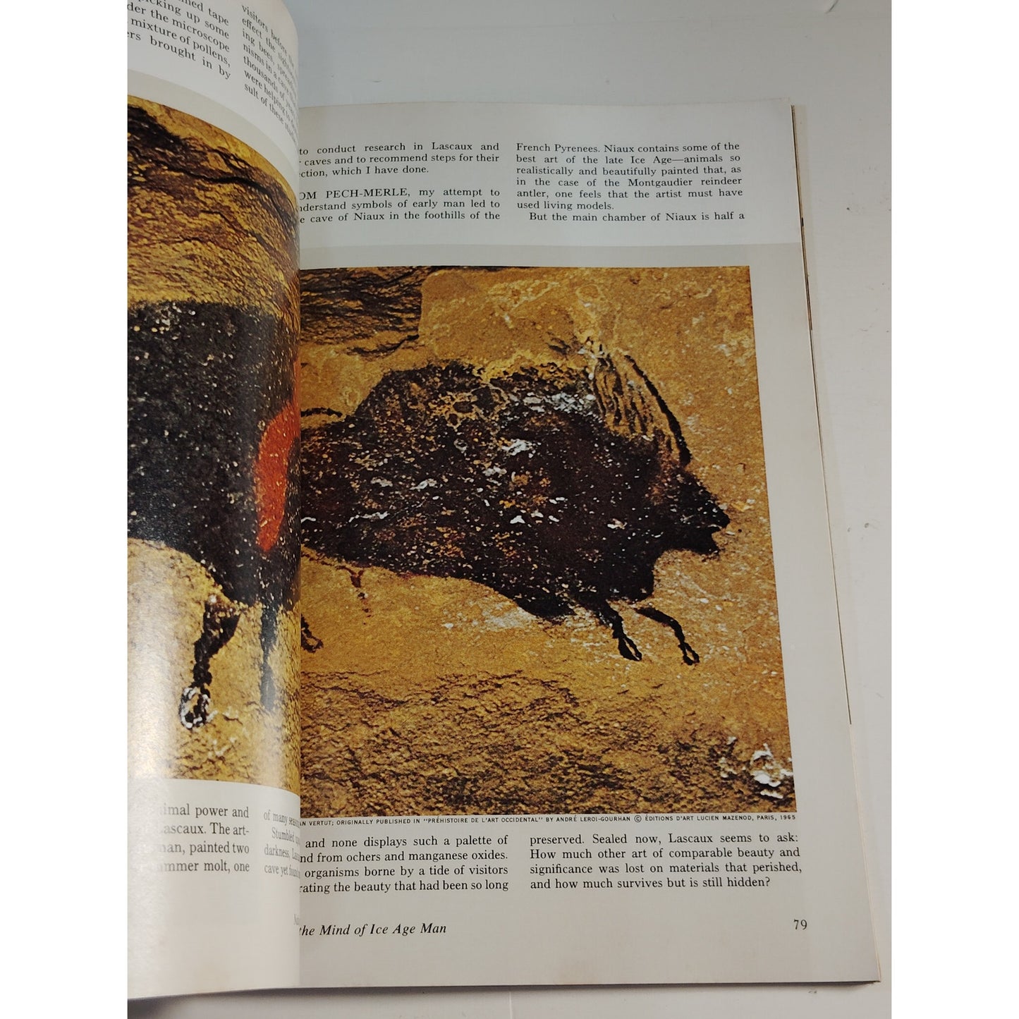 National Geographic – January 1975, Iran, Civil War Shipwreck, Ice Age Man
