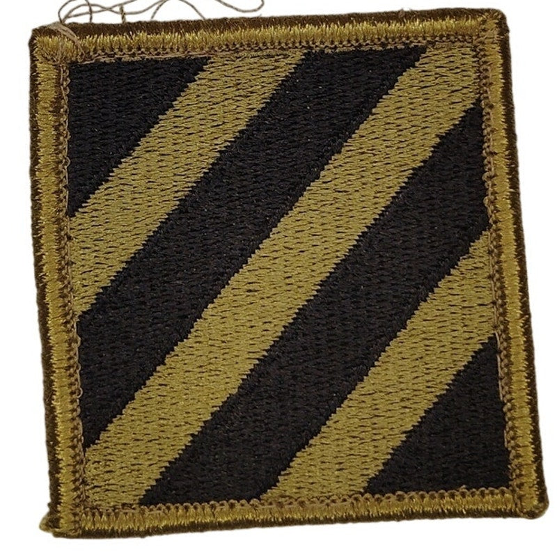 US Army 3rd Infantry Division OCP Patch 2‑1/4" × 2‑1/4" Hook Back