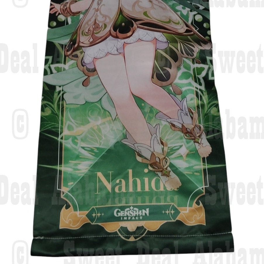 Genshin Impact Nahida Poster – 10” x 27” Hanging Fabric Wall Art