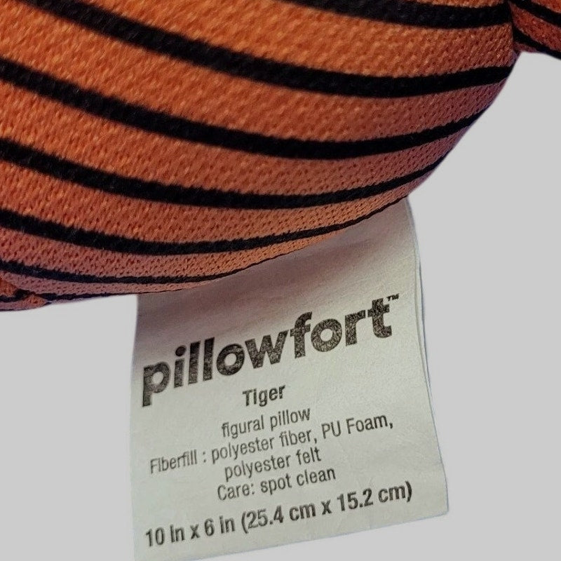 Pillowfort Mini Kids’ Plush Milestone Tiger – You’re a Super Star - 10 x 6 in.