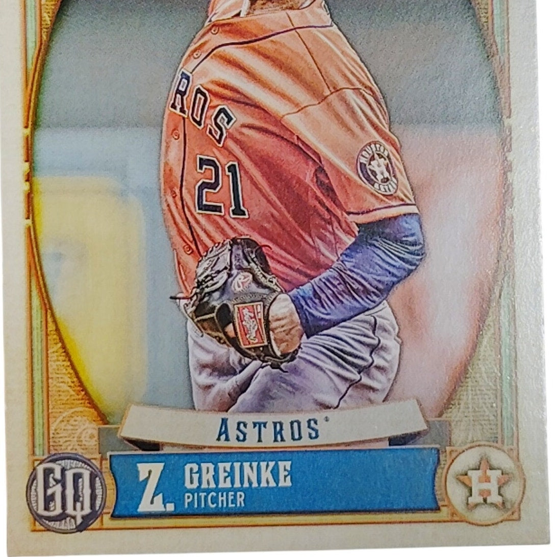 2021 Topps Gypsy Queen #197 Zack Greinke Houston Astros Pitcher - VG/EX