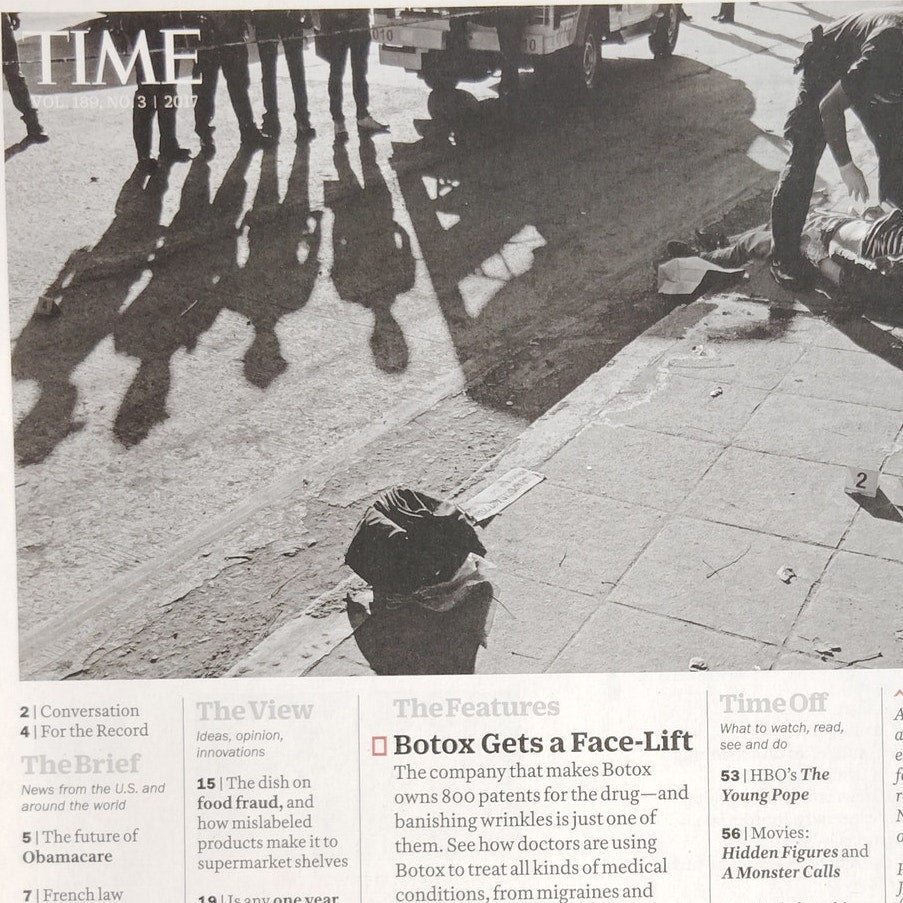 TIME Magazine January 16 2017 How Botox Became the Drug - Back Issue