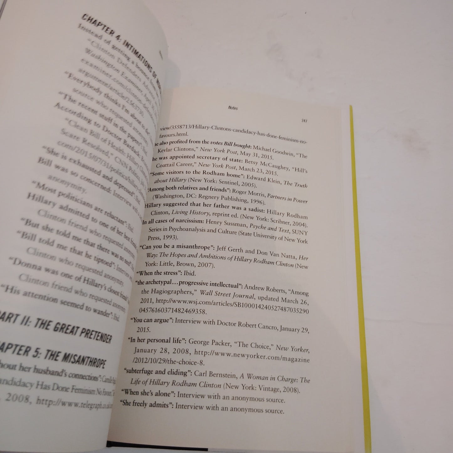 Unlikeable The Problem with Hillary 2015 Hardcover LN First Edition Date Noted