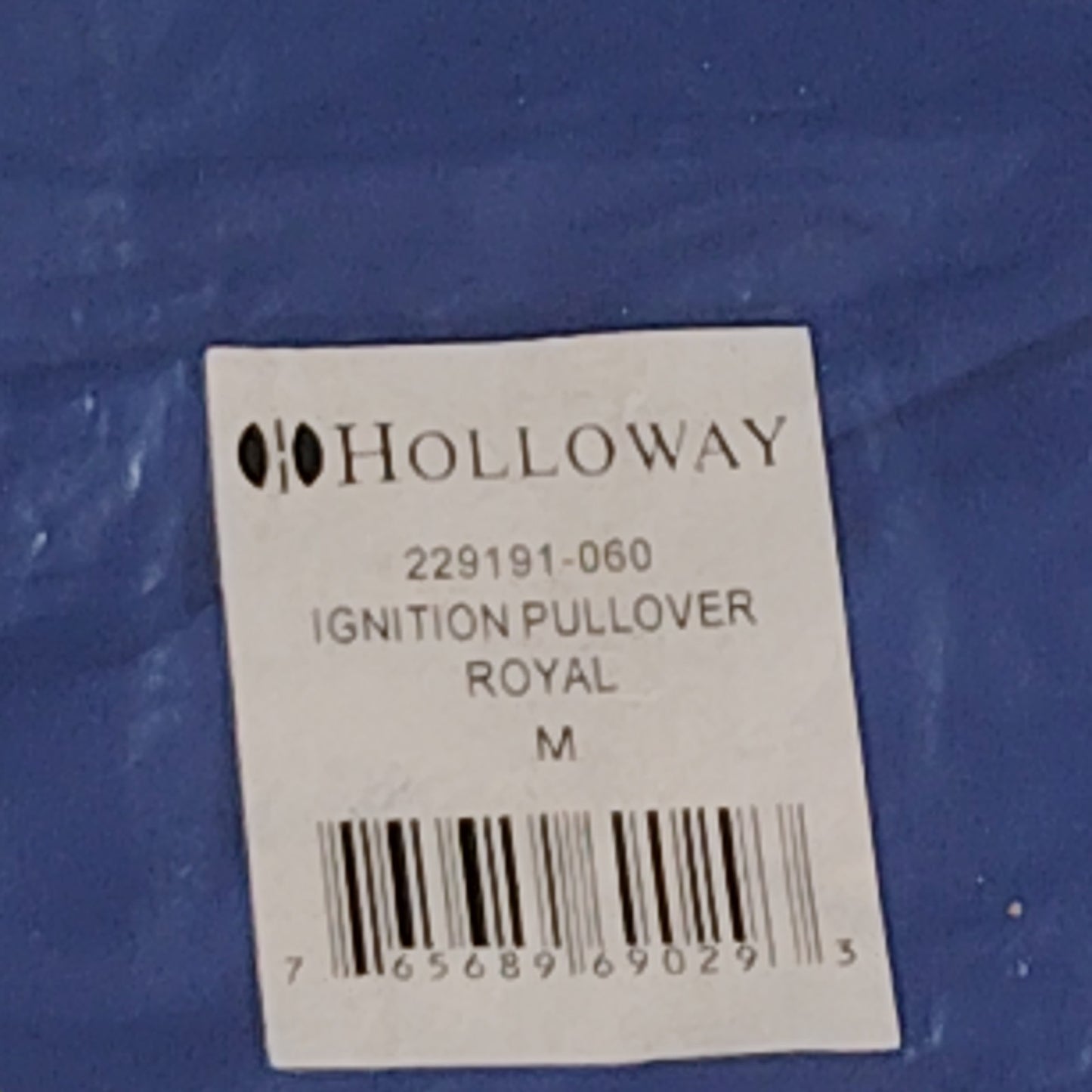 Holloway Adult Ignition Pullover Jacket, Royal, Med. - Golf, Coaching, Outdoors