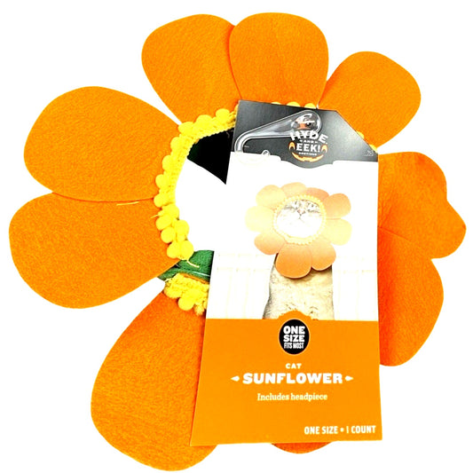 Hyde & EEK! Boutique Halloween Orange Sunflower Cat Costume