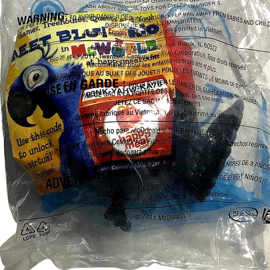 Pedro from Rio, Collectible Figure, McDonald's Happy Meal Toy, NIP, 2011