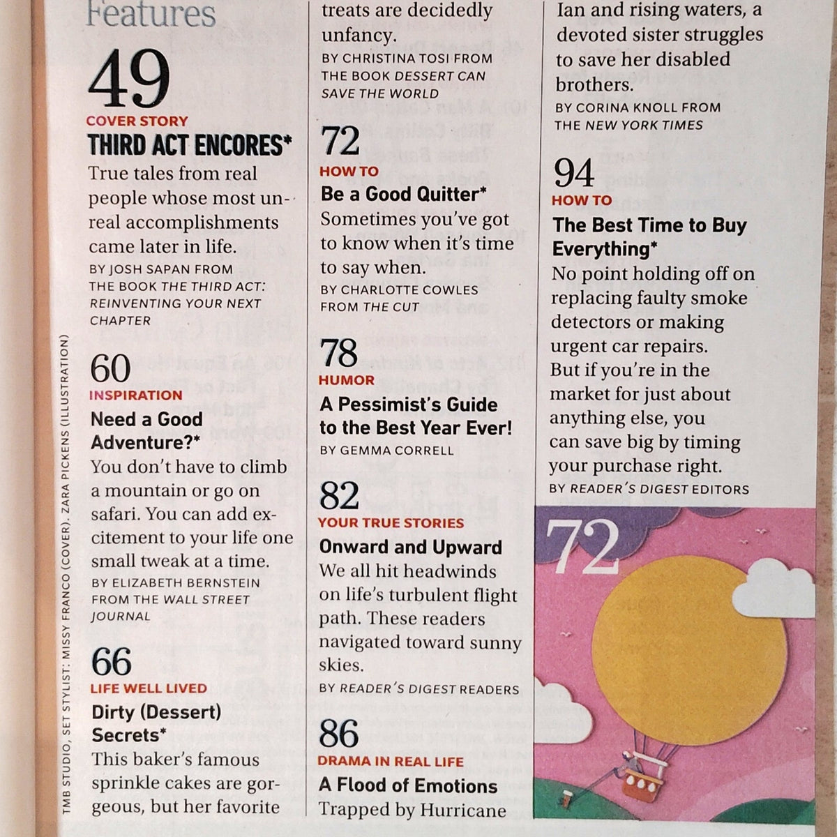 Reader's Digest February 2023 Have the Best Year Ever! Magazine Back Issue