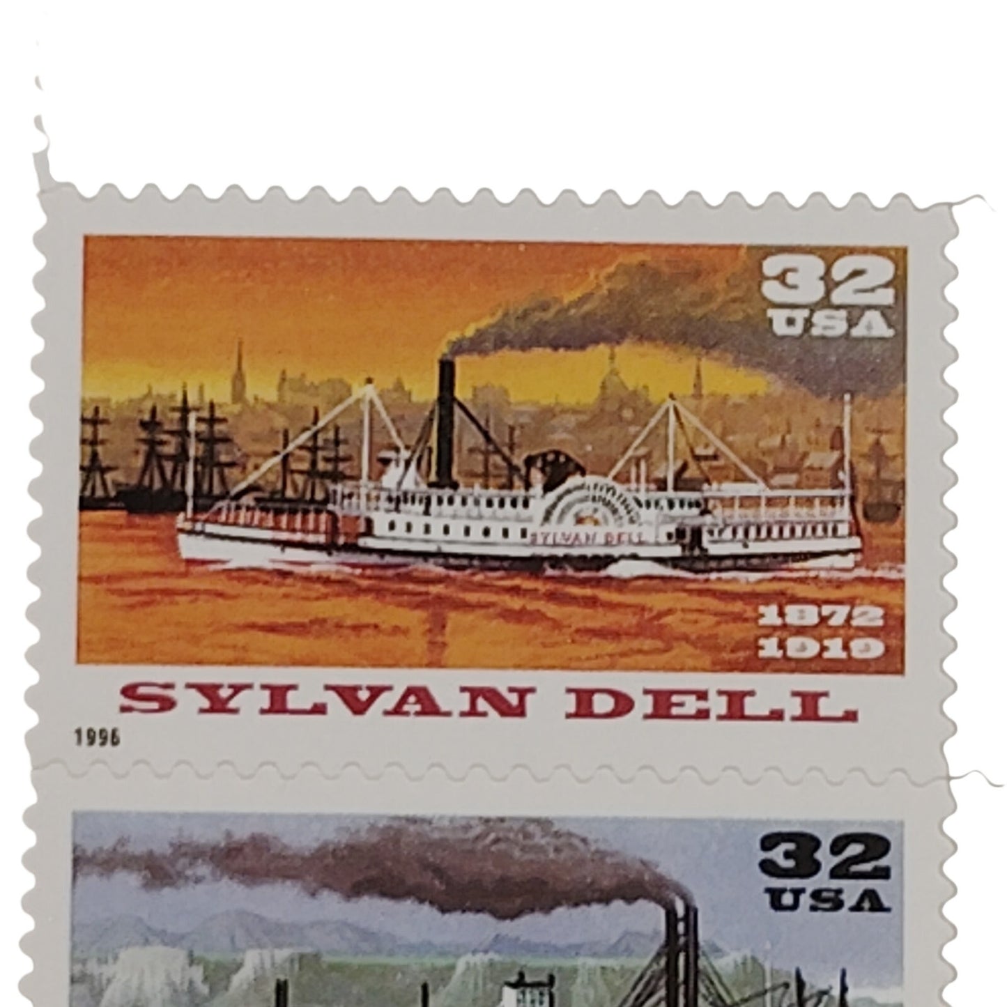 1996 Riverboats Strip of 5 MNH – Scott 3060–3064 Steamboats Series, V11111