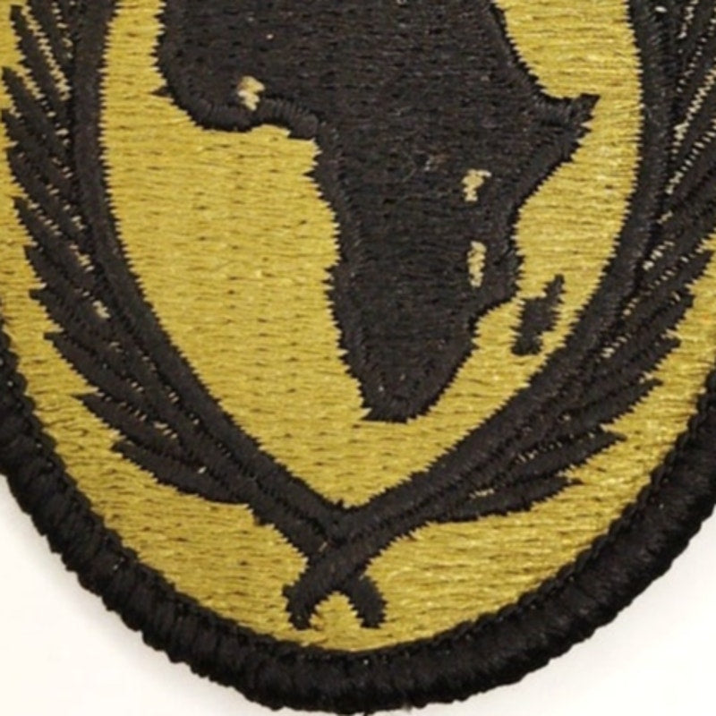 US Army AFRICOM OCP Shoulder Patch 3" × 2‑3/8" Subdued Hook‑Back