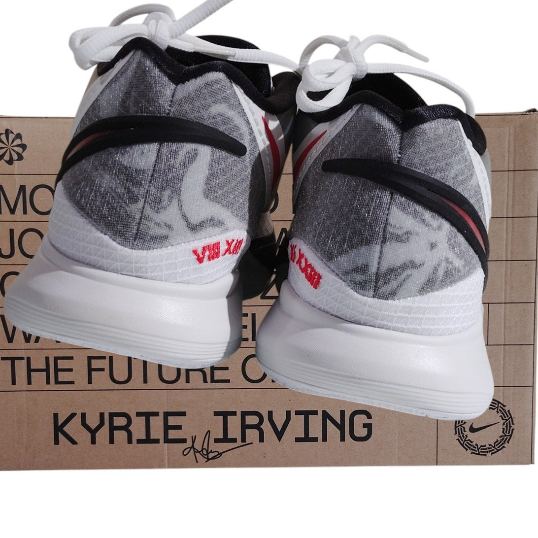 Nike Air Zoom Kyrie Irving 8, Size M-11.5 / W-13 University Red/Black DJ6017-100